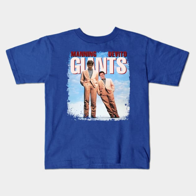 Giant Twins Kids T-Shirt by cl0udy1